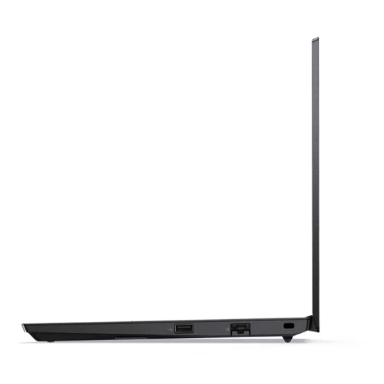 Image sur Laptop Lenovo ThinkPad E14 Gen 2 - 14" - Intel Core I5-1135G7 - 512 Go SSD - 8Go Ram - Intel Iris Xe - Windows 10 Pro