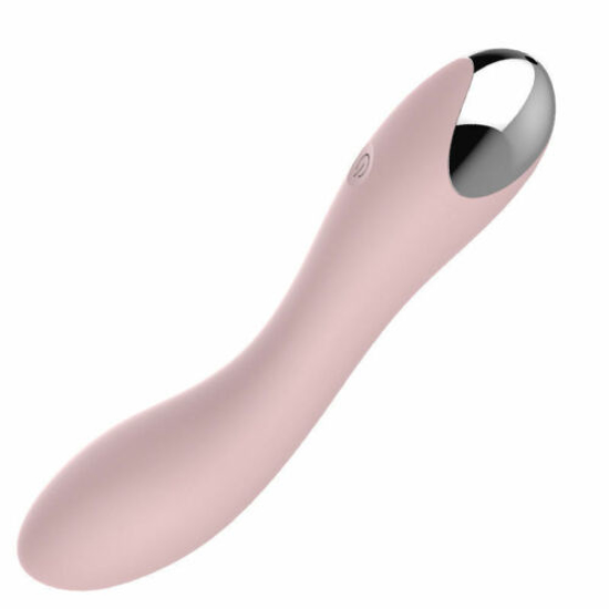 Image sur Gode vibrant en silicone rose USB