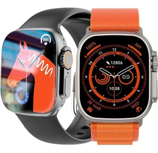 Smart Watch Ultra 8 Montre Connectée Intelligente Smart Phone - Orange
