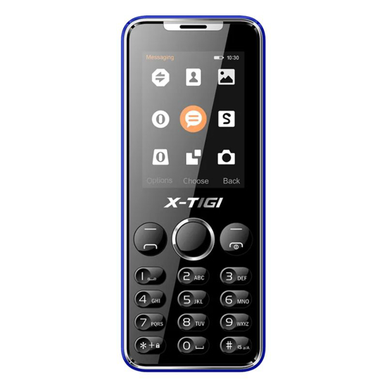 X-Tigi Téléphone Basique - Q7+ - Dual Sim - 2.4" - 32Mo+32Mo - JAVA - Super Mince 8.0mm -
