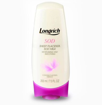 Image de Lait Corporel Hydratant Anti-âge Sod de LongRich, 200ml