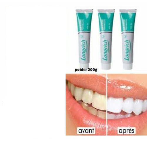 Dentifrice Longrich Sans Fluor 200g - Pour Dents Sensibles - Goût Menthe - Neuf