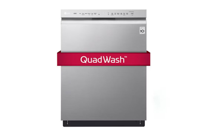 Image de Lave-vaisselle LG - 14 couverts -DFB515FW - EasyRack-Plus - Inverter Direct Drive, ThinQ, - Blanc - 6 mois