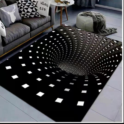 Image de Tapis leger de Decoration ( salon, chambre, veranda) 1.20m×1.60