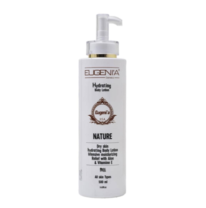 Image de Lait de Corps Hydratant Nature, Teint Ebène , Eugenia Cosmetic's 500 ml