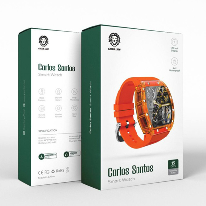 Image de Montre intelligente Green Lion Carlos Santos - Orange - 6 Mois