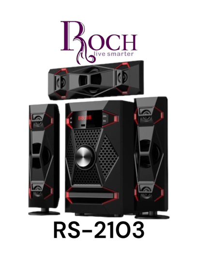 Image sur WOOFER ROCH -RS 2103 - BLUETOOTH/FM/ USB - Noir