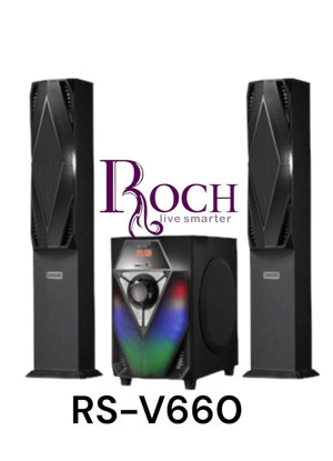 Image de Haut parleur Roch - RS-V660-WOOFER - 100W - 20Hz-20KHz - Garantie 6 Mois