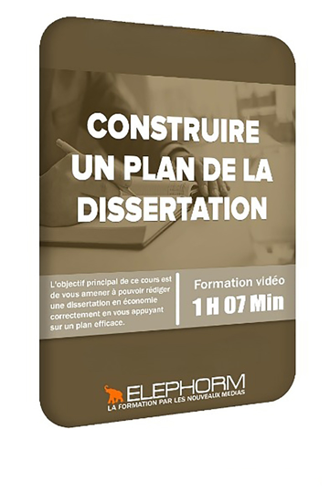 Image sur DVD Elephorm – Construire un plan de la dissertation (1h 07 min)