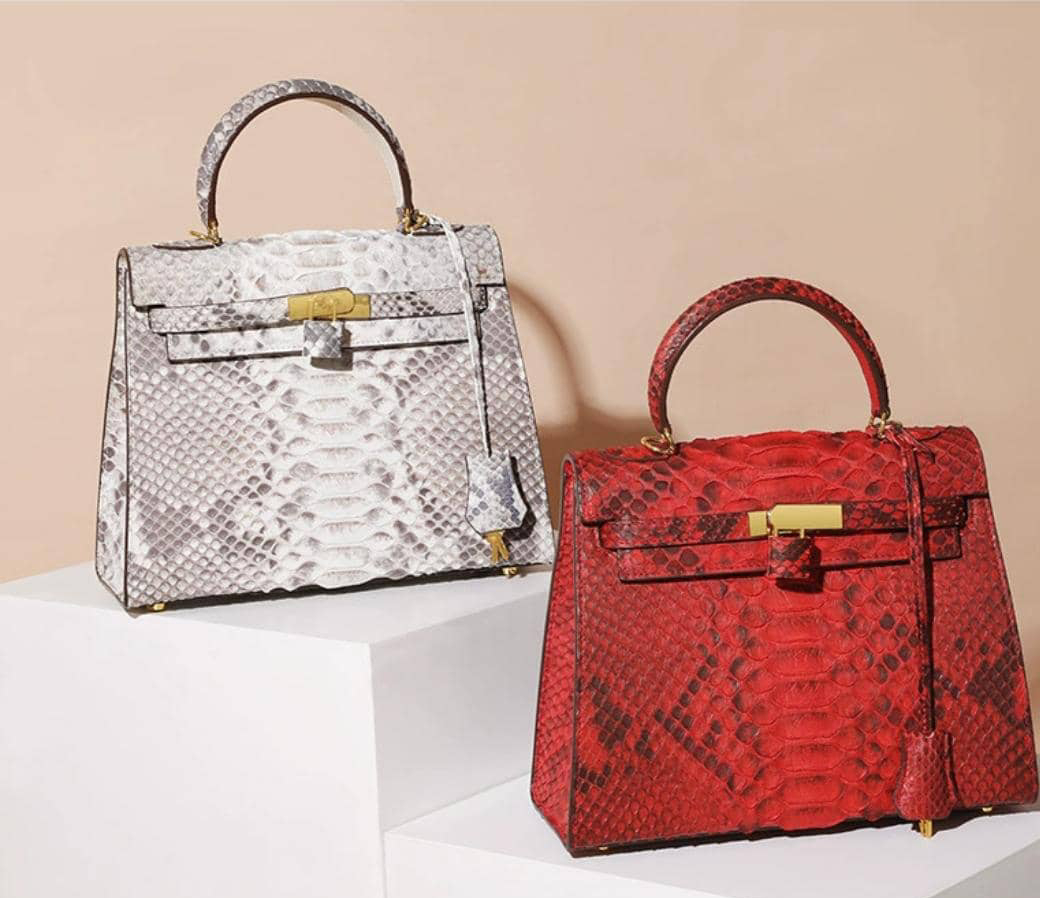 Sac Main Tendance Femme Croco