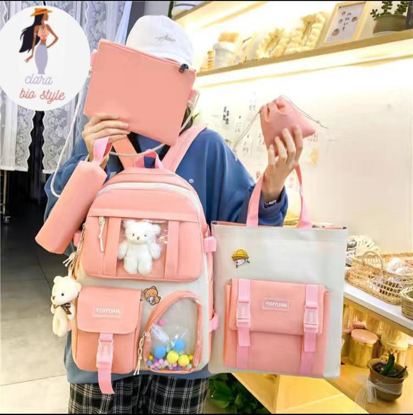 Agrandir l'image de Ensemble sac a dos+trousse= sac a main+petit sac Image de Ensemble sac a dos+trousse= sac a main+petit sac