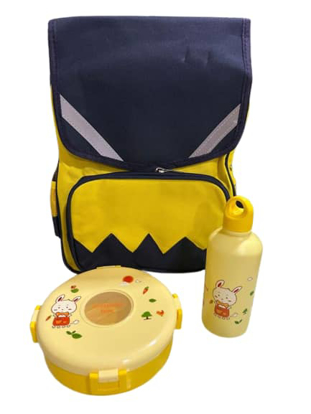 Agrandir l'image de Ensemble sac+gamelle+gourdes Image de Ensemble sac+gamelle+gourdes