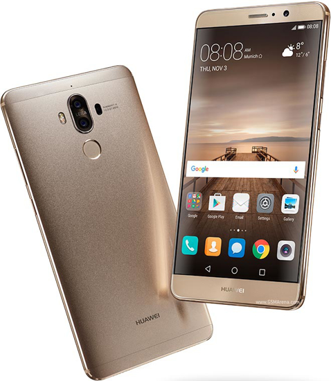 Image sur Huawei Mate 9 - 64G/ 4G- 5.9 pouces -  4000 mAh, non-removable - 12MP +20MP + 8MP + Montre connectée M8 + Ecouteurs sans fils - Occasion d'europe - 03 Mois garantie