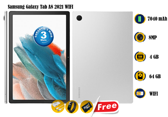 Achetez Pour Samsung Galaxy Tab A8 10.5 (2021) Carte de Carte