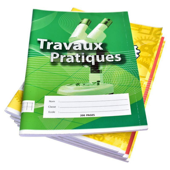 Image sur Cahier Francophone - SAFCA - ENSEIGNEMENT SECONDAIRE - 5 cahiers de 200 pages Travaux Pratiques