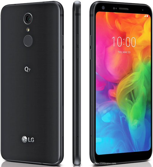 Image sur LG Q7 plus- 64GB/ 4GB  - 5.5 pouces - 13MP + 16MP/5MP + 8MP - 3000mAhmAh non amovible - Gift (Glace + chargeur + Montre connectée M8) - occasion d'europe  - 03 Mois garantie