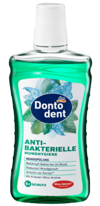 Agrandir l'image de Bain de bouche Donto-dent, antibactérien, 500 ml Image de Bain de bouche Donto-dent, antibactérien, 500 ml