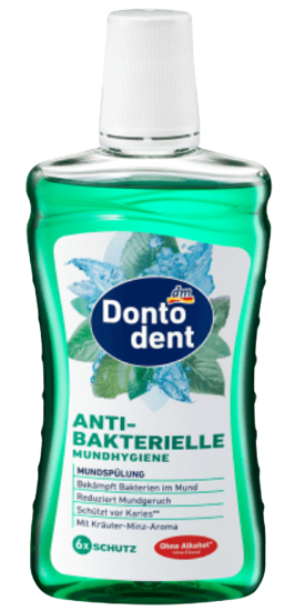 Image sur Bain de bouche Donto-dent, antibactérien, 500 ml