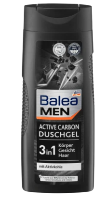 Agrandir l'image de Gel De Douche Balea Men, Active Carbon, 300 ml Image de Gel De Douche Balea Men, Active Carbon, 300 ml