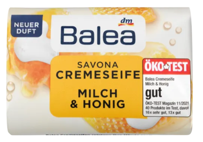 Agrandir l'image de Savon Balea Crème, Lait & Miel, 150 g Image de Savon Balea Crème, Lait & Miel, 150 g