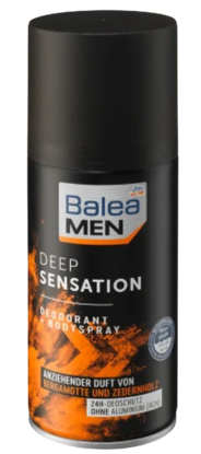 Image de Déodorant Balea Men Bodyspray Deep Sensation, 150 ml