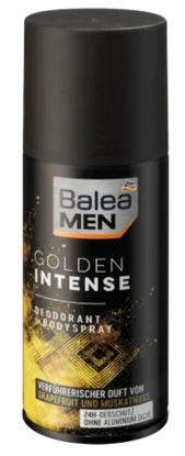 Agrandir l'image de Déodorant Balea  Bodyspray Golden Intense Pour Homme, 150 ml Image de Déodorant Balea  Bodyspray Golden Intense Pour Homme, 150 ml