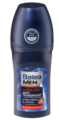 Agrandir l'image de Antitranspirant Deo Roll-on Balea, Extra Dry, 50 ml Image de Antitranspirant Deo Roll-on Balea, Extra Dry, 50 ml