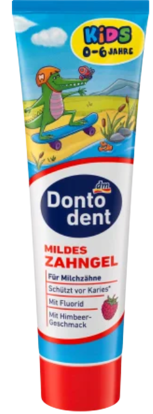 Image de Dentifrice enfants Dontodent, jusqu'à 6 ans, 100 ml