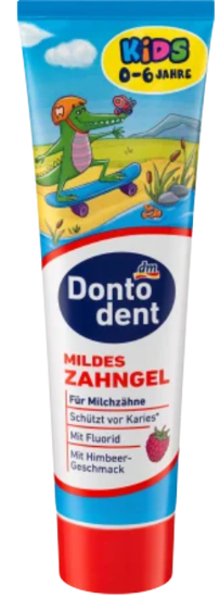 Image sur Dentifrice enfants Dontodent, jusqu'à 6 ans, 100 ml