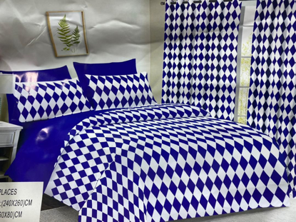 Image de 2 Drap 3 Places + 2 Taies D'Oreiller - Multicolore