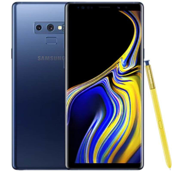 Image sur Samsung Galaxy Note 9 occasion- 6.4 pouces - 128G / 6G - 12MP + 12MP  / 8MP  - 4000 mAh, non amovible  - gifts ( chargeur + montre connectée M8 + Glace) - 03 Mois garantie
