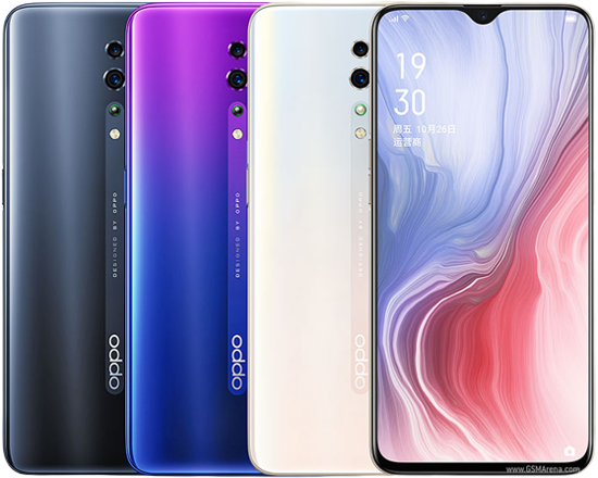 Image sur Oppo Reno Z Occasion - 6.4 pouces - 256G / 8G - 48MP + 5MP   / 32MP  - 4035 mAh, non amovible  - gifts (chargeur + glace + adaptateur OTG) - 03 Mois garantie