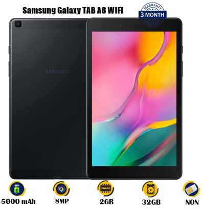 Image de SAMSUNG Galaxy Wifi Tab A 8 wifi occasion - 8.0 pouces  - 8MP/2MP - 32 Go / 2 Go RAM - 5000 mAh, non-removable  -   03 mois de garantie