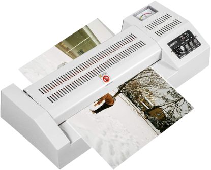 Agrandir l'image de Machine à plastifier portable thermique pour la maison, l'école ou le petit bureau Image de Machine à plastifier portable thermique pour la maison, l'école ou le petit bureau