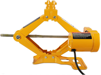 Image de Cric électrique de voiture 3 tonnes tout-en-un automatique 12 V pour voiture berline et SUV portable électrique pour changement de pneu de voiture