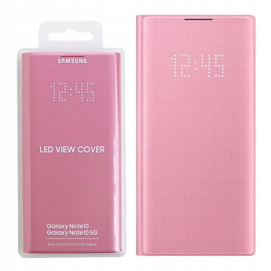 Image sur Pochette Samsung Galaxy Note 10 LED Cover Blanc 6 Mois