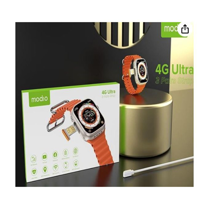 Image de Smart Watch Modio 4G Ultra avec Puce - Mémoire 64gb/4gb