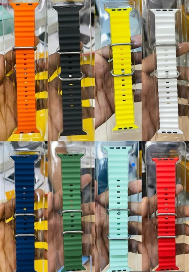Image sur Bracelet pour montre en silicone