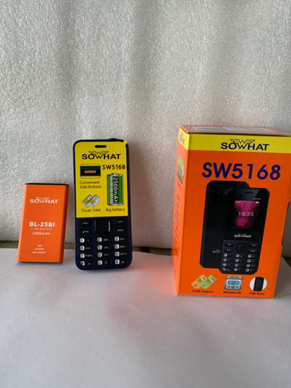 Image sur SW5168 SOWHAT  - Dual Sim  - 2,4" - 2G -  2500 mAh Big battery - 3MP - Bluetooth -  RADIO - téléphone - Noir