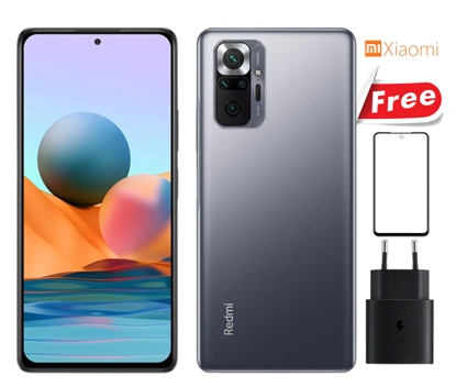 Agrandir l'image de Xiaomi Redmi Note 10 Pro   - 6.67 pouces - 256G / 8G - 108MP + 8MP + 5MP + 2MP / 16MP  - 5020 mAh, non amovible   - 03 Mois garantie Image de Xiaomi Redmi Note 10 Pro   - 6.67 pouces - 256G / 8G - 108MP + 8MP + 5MP + 2MP / 16MP  - 5020 mAh, non amovible   - 03 Mois garantie