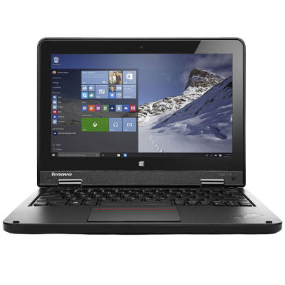 Agrandir l'image de Lenovo ThinkPad Yoga 11e, 6ieme Generation - SSD:128Go/RAM:8Go/CPU:2.10Ghz (4processors) - oxc ( reconditionné) Image de Lenovo ThinkPad Yoga 11e, 6ieme Generation - SSD:128Go/RAM:8Go/CPU:2.10Ghz (4processors) - oxc ( reconditionné)