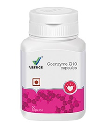 Agrandir l'image de Complément alimentaire, coenzyme Q10, 60 capsules, VESTIGE Image de Complément alimentaire, coenzyme Q10, 60 capsules, VESTIGE