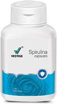 Agrandir l'image de Complement alimentaire, SPIRULINE,100 capsules, VESTIGE Image de Complement alimentaire, SPIRULINE,100 capsules, VESTIGE