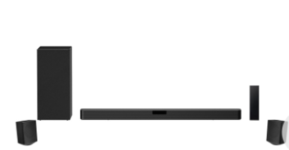 Agrandir l'image de LG Sound Bar/Barre de son SN5 4.1CH - Noir - 12 mois Garantis Image de LG Sound Bar/Barre de son SN5 4.1CH - Noir - 12 mois Garantis
