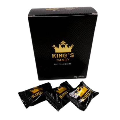 Agrandir l'image de King's bonbon aphrodisiaque (paquet de 12) Image de King's bonbon aphrodisiaque (paquet de 12)