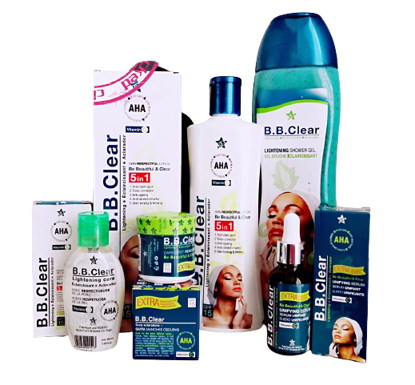 Image de Gamme éclaircissante  BB CLEAR aux acides de fruits - 5 PIECES