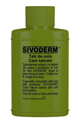 Agrandir l'image de Talc de soin sivoderm-70g Image de Talc de soin sivoderm-70g