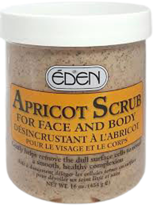 Image de Gommage apricot scrub pour visage & corps éden - 454 g