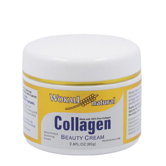 Image sur Crème Eclaircissante visage et corps Collagen - Wokali 80g