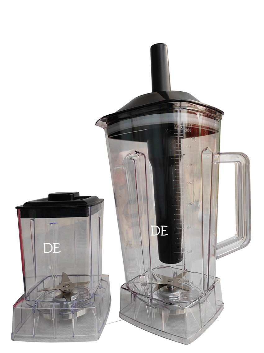 Blender Mixeur 3-en-1 9500W - Bol 3L, Cruche 1,5L, Tasse 500ml - Pour Smoothies, Jus, Hachage, Mouture - Sans BPA, 15 Vitesses